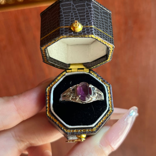 vintage ring sliver925 natural gemstones